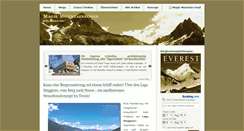 Desktop Screenshot of mountainzones.com